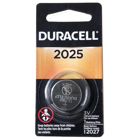 Duracell Duracell Lithium Coin Battery - Lithium (Li) - 3V DC DL2025B